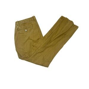 Banana Republic Pants Mens 31x32 Brown Aiden Chino Casual Cotton Pocket Mens